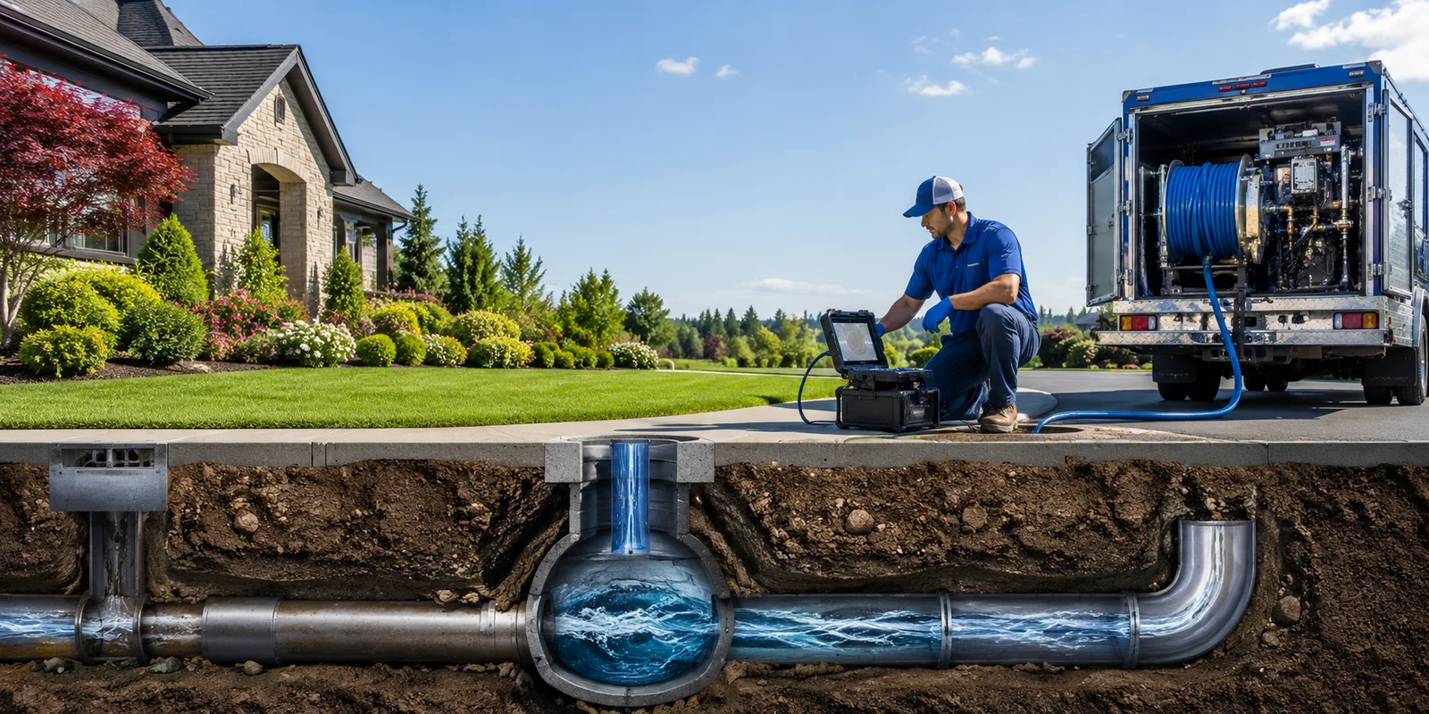 Drainage restoration information for New Waverly, TX